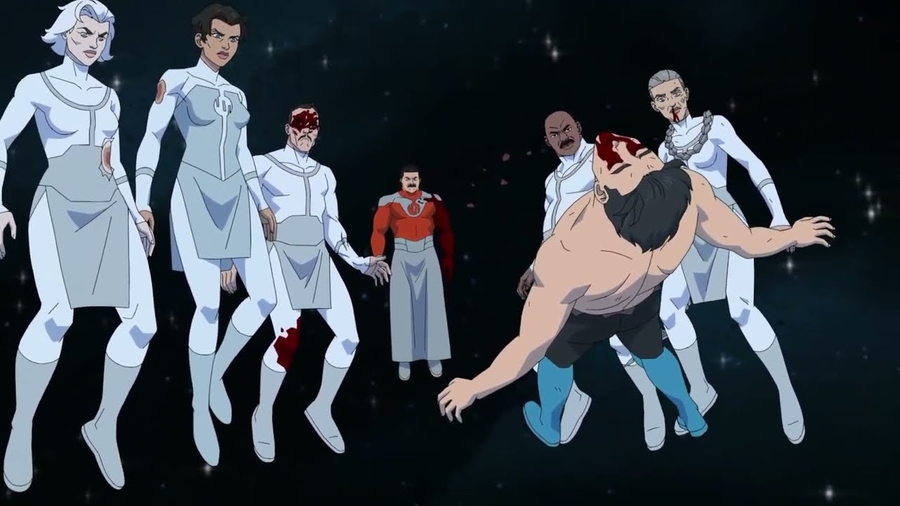 This CRAZY scene of Invincible S4 Ep7 #Invincible #InvincibleEpisode7 #Trending #Viral #short #fyp