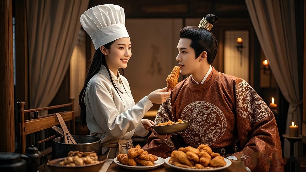 【MOVIE】顶级厨师穿越古代，用一份KFC彻底征服帅太子，走上人生巅峰！#短劇 #甜寵 #穿越 #重生