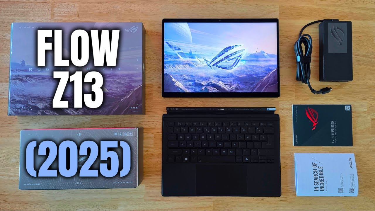 Asus ROG Flow Z13 (2025) UNBOXING / First Impressions - [AMD Ryzen AI Max 390 / 8050S]