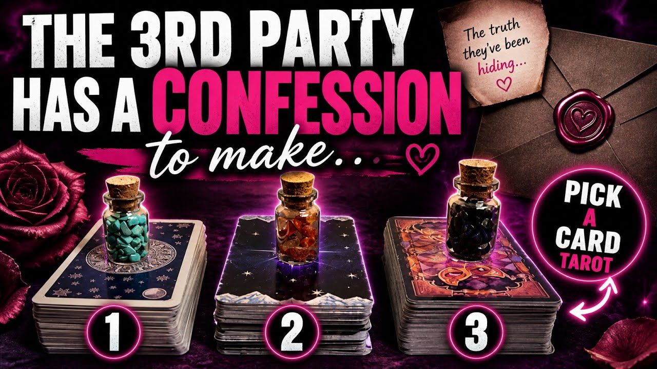 🔮 Confessions from the 3rd party/karmic 🔮 pick a card tarot ✨️ timeless ✨️