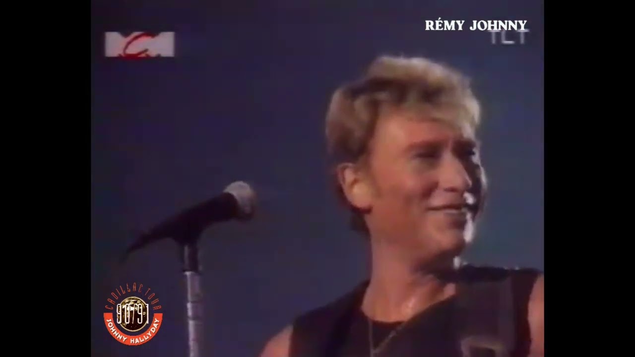 Johnny Hallyday Gabrielle Dans la chaleur de Bercy inédit 14 Septembre 1990