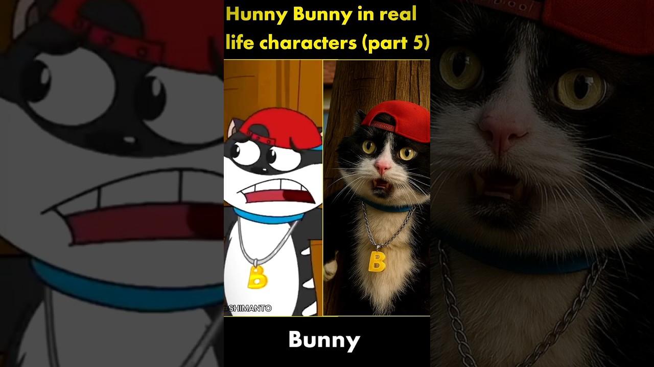 Honey Bunny character in real life (part 5) wait for next part...#cartoon #trending #short #shorts