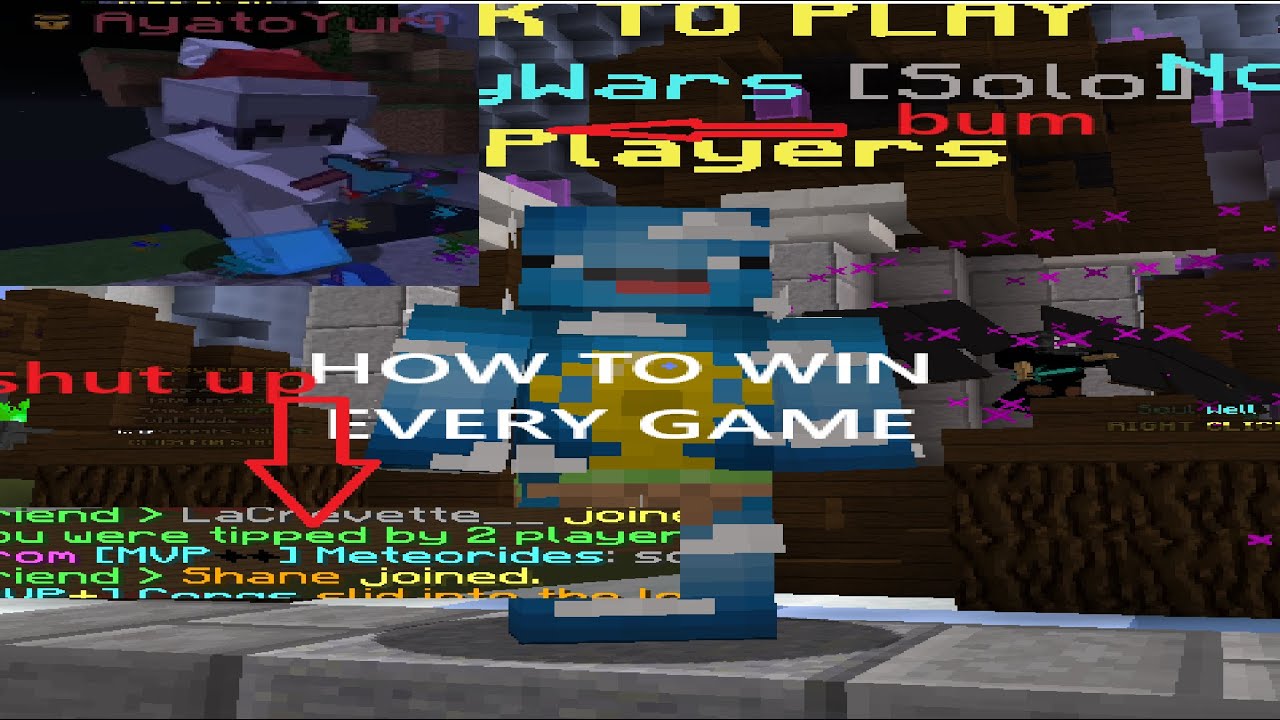 HOW TO WIN EVERY MINI SKYWARS GAME (NOT PATCHED)