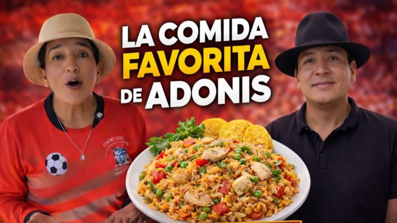 Prepare el plato favorito de mi hijo Adonis