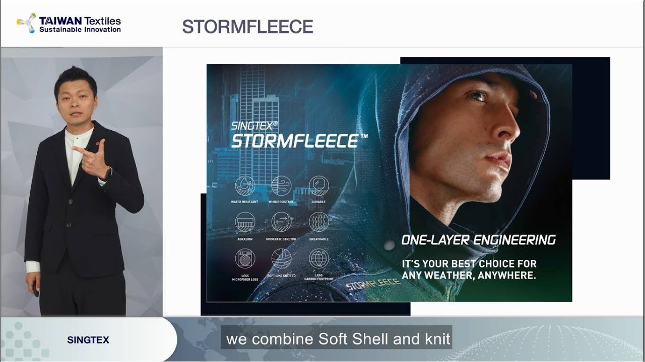 STORMFLEECE-One Layer Engineering, It's your best choice for any weather, anywhere.