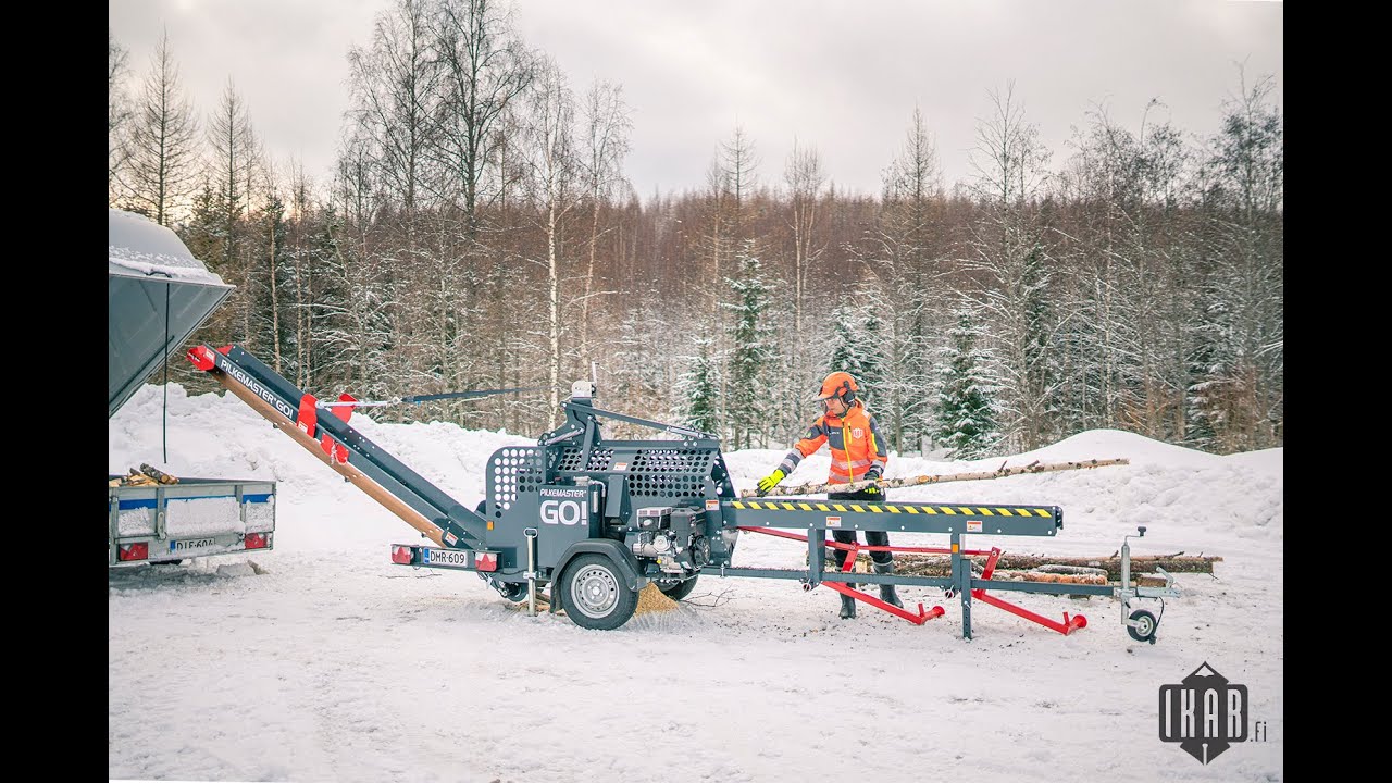 Pilkemaster GO - mobiiliklapikoneen käyttö ja pystytys - The Best Mobile Log Splitter in The World