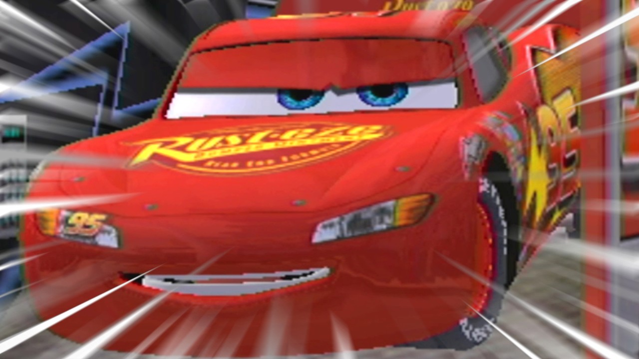 so I went back to the Cars video game...