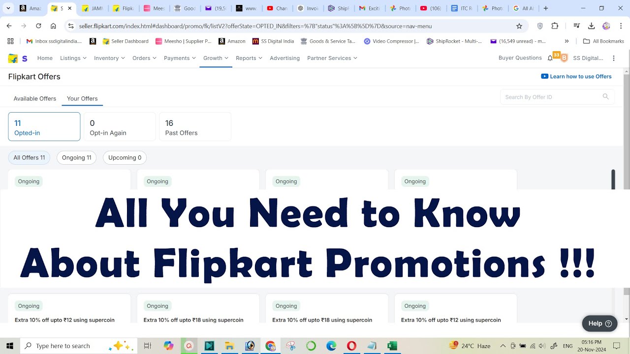 All You Need to Know About Flipkart Promotions !!!