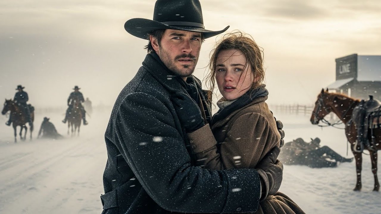 She Was Beaten By Outlaws In Snowdrift, A Cowboy Killed Three And Scared The Rest Away Forever After