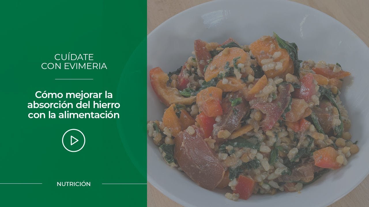 Cómo mejorar la absorción del hierro con la alimentación