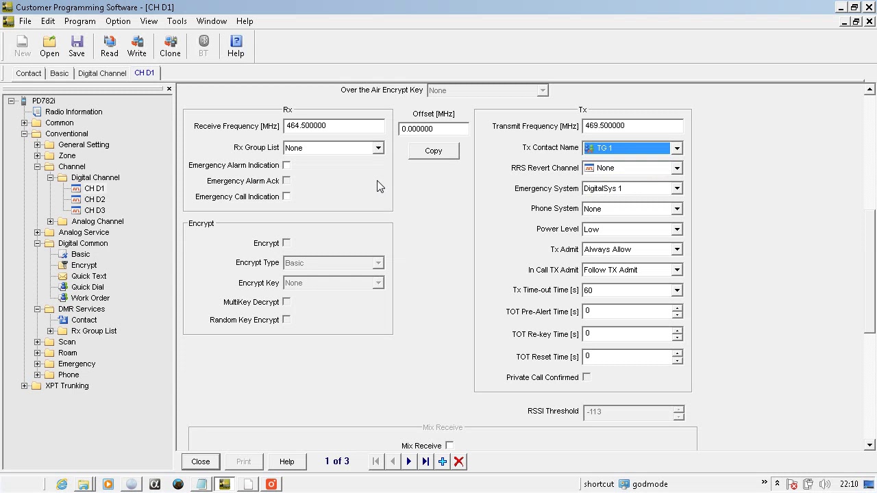 basic Hytera DMR programming