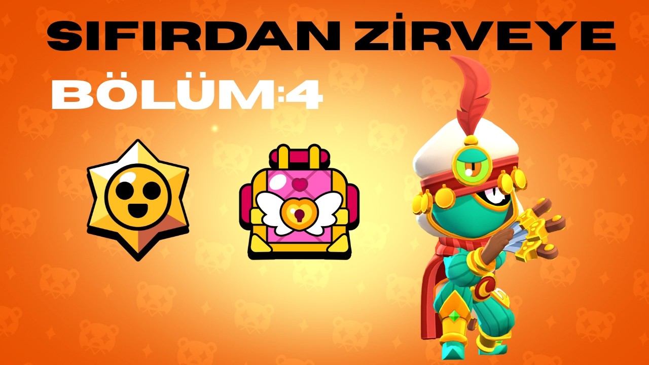 BRAWL STARS SIFIRDAN ZİRVEYE BÖLÜM : 4