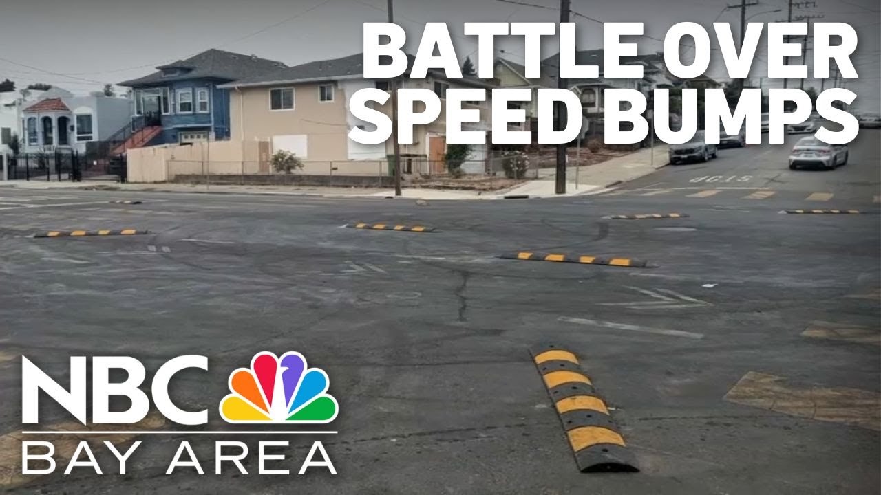 Oakland removes speed bumps installed by residents frustrated with sideshows
