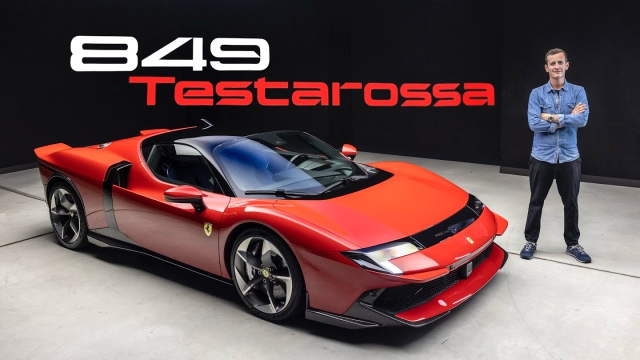 Voici la Ferrari 849 Testarossa 1050ch : l'icone des années 80 ressuscitée?