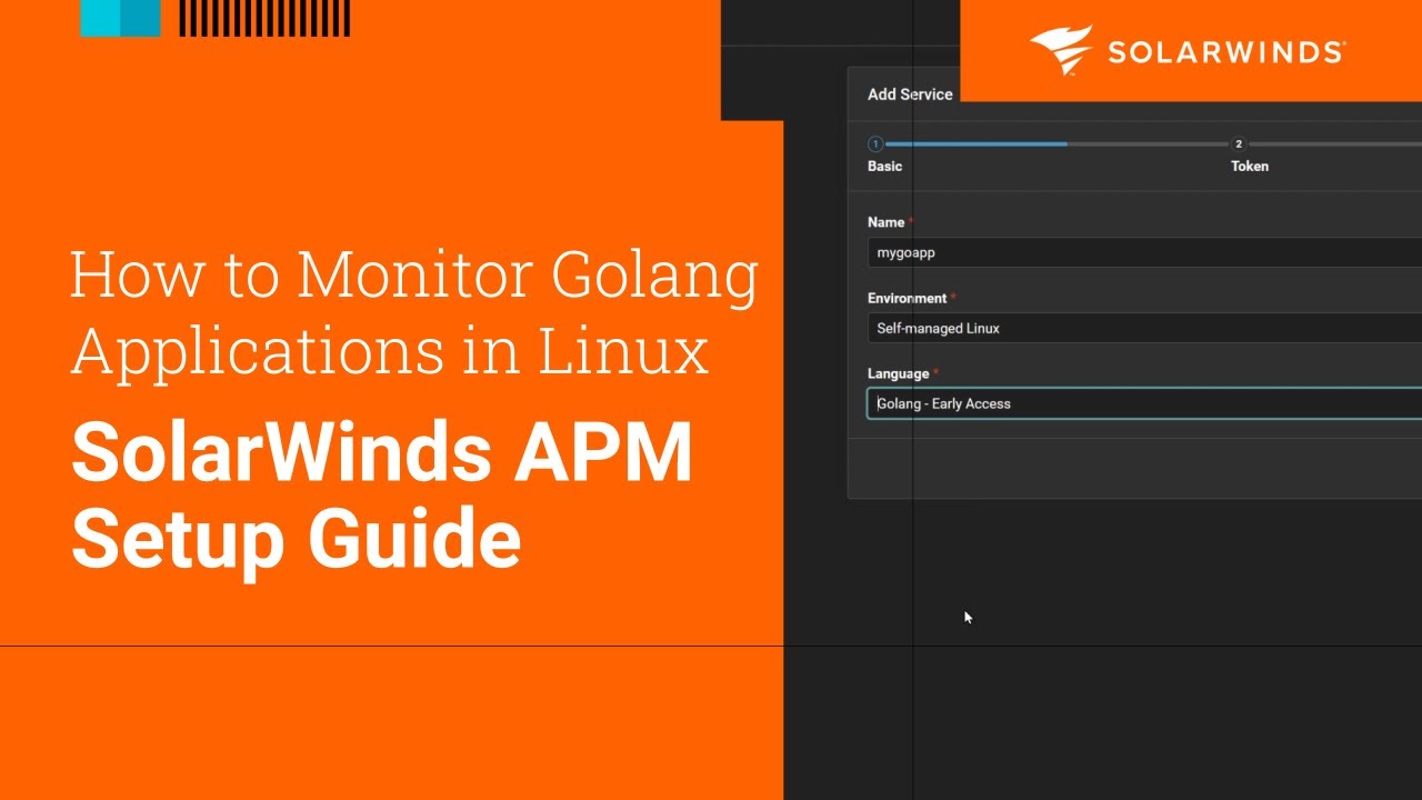 How to Monitor Golang Applications in Linux | SolarWinds Observability SaaS APM Setup Guide