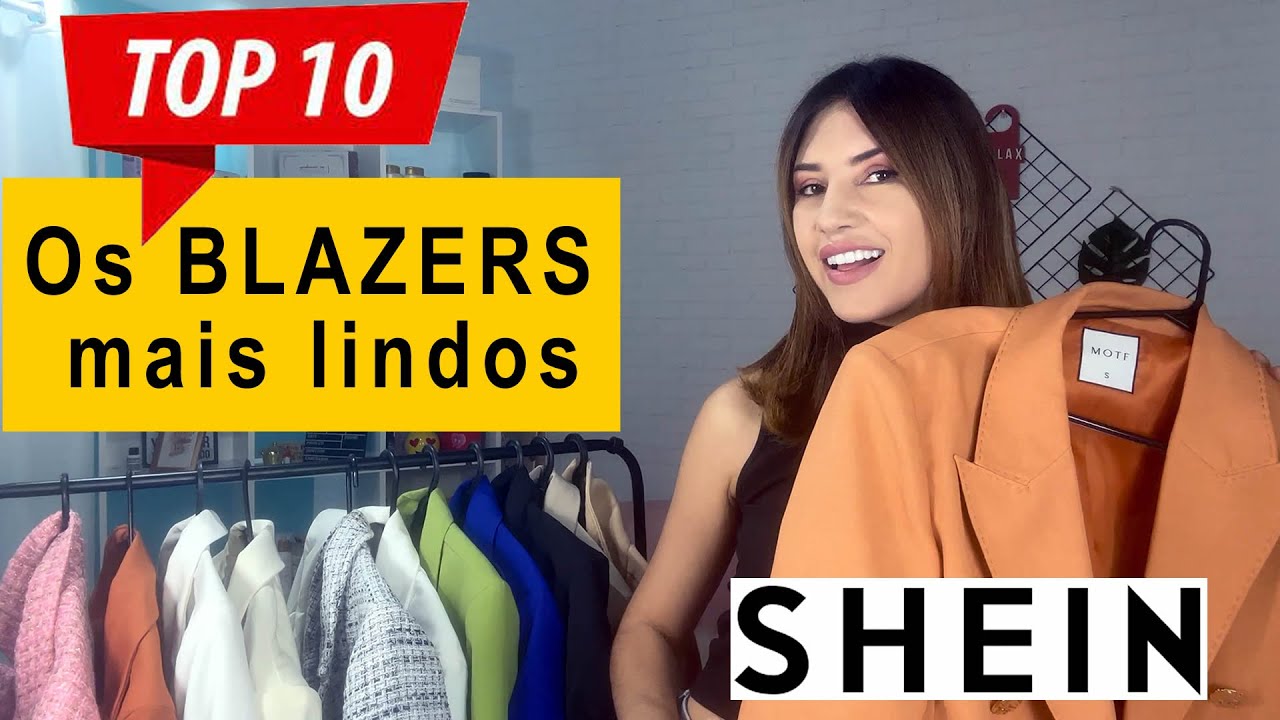 TOP 10 MELHORES BLAZERS DA SHEIN