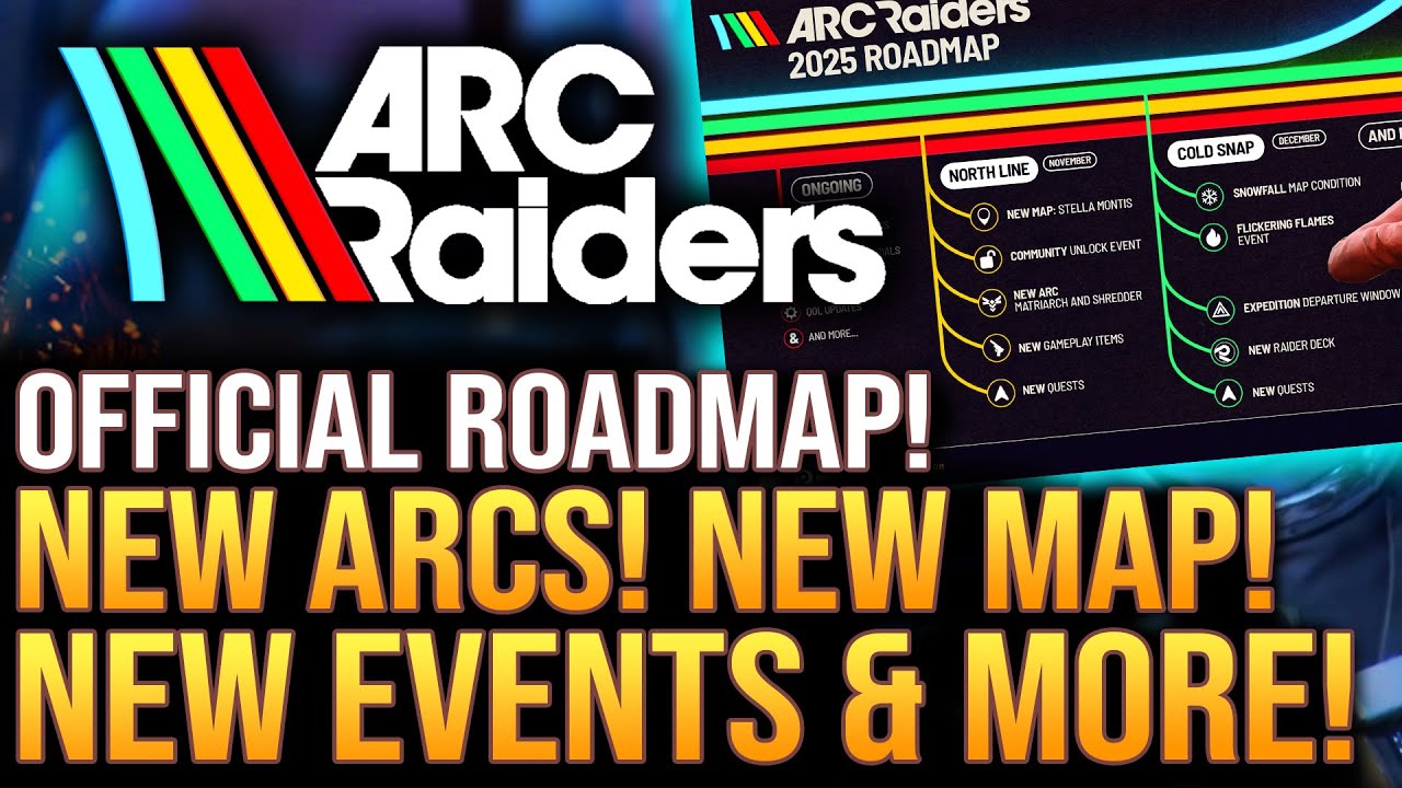 ARC Raiders &mdash; полная дорожная карта раскрыта! Новые ARCS! Матриарх и Шреддеры! Новая карта и обно...