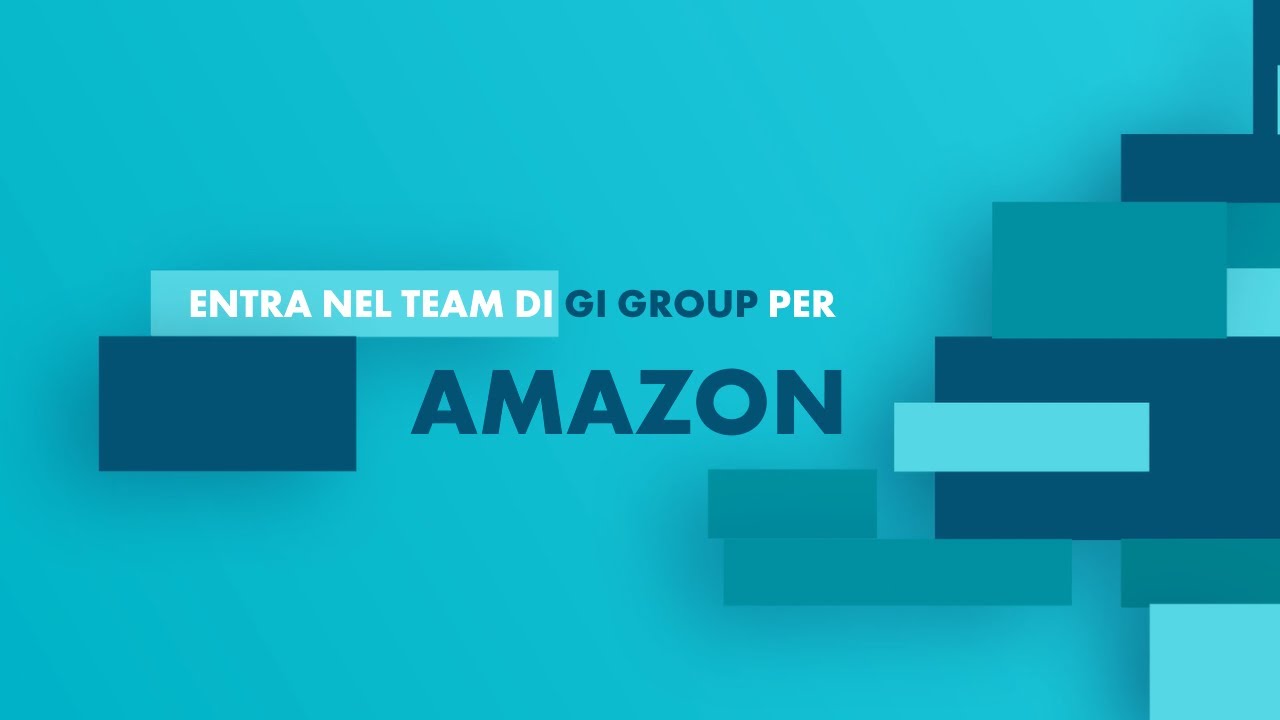 Entra nel team di Gi Group per Amazon