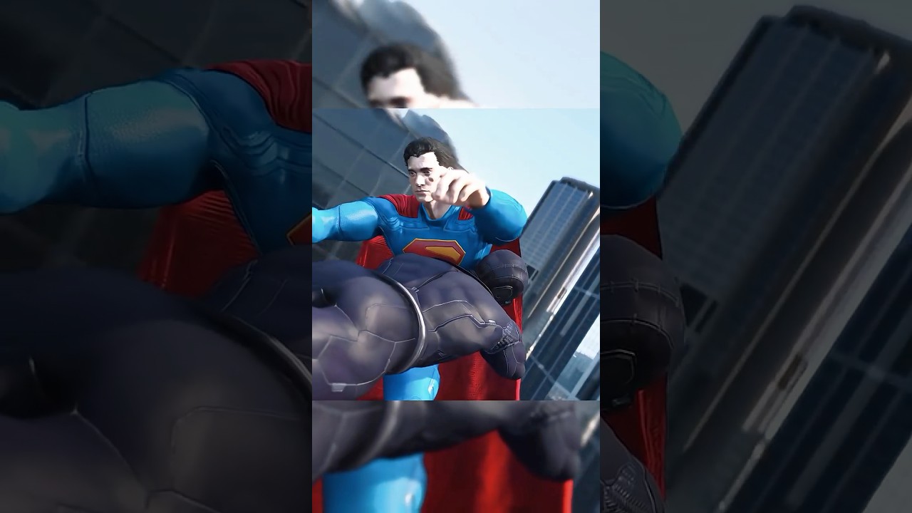 Superman VS Ultraman | James Gunn's New Superman Movie in GTA 5  #gta5 #superman #dc #gta5mods