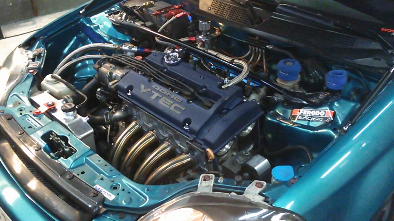 F20B 9200 rpm ITB dyno run. F2B Civic