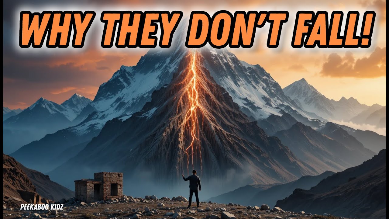 Peekaboo Kidz | Why Don't Mountains Fall Down? Tectonic Plates and the Deep Secret