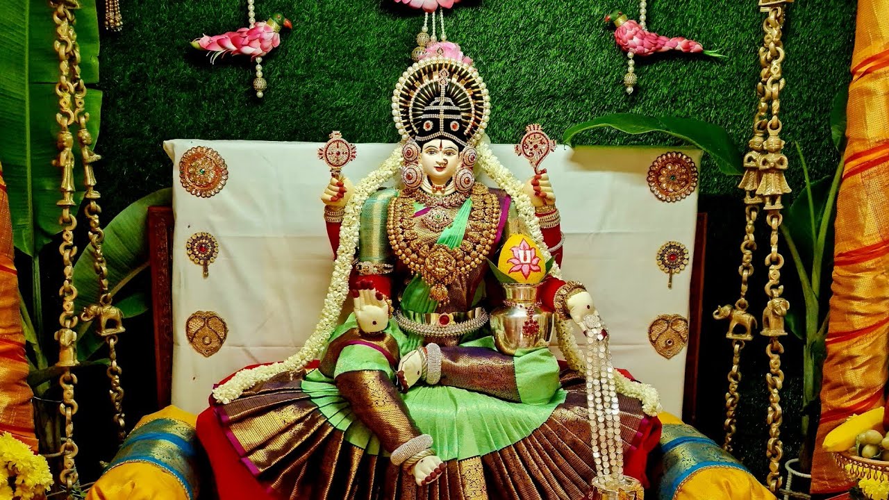 varamahalakshmi decoration 2022