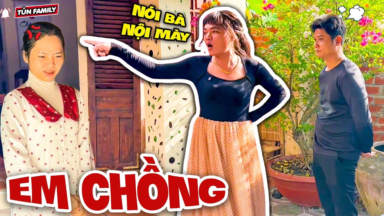 Em Chồng Lười Chảy Thây Cả Ngày Nấu Cháo Điện Thoại, Thúy Liễu Nổi Cơn Tam Bành - Tủn Family