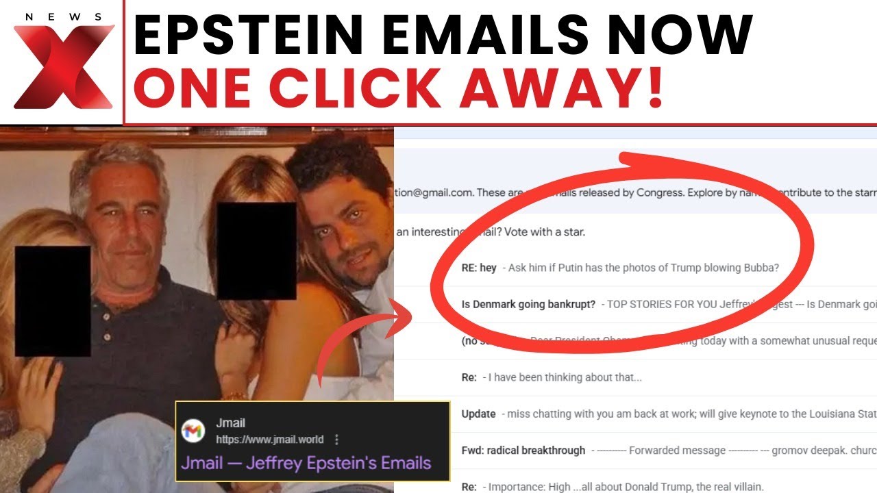Epstein Inbox Exposed &mdash; Here's How Trump-Related Hidden Emails Can Be Found! | NewsX