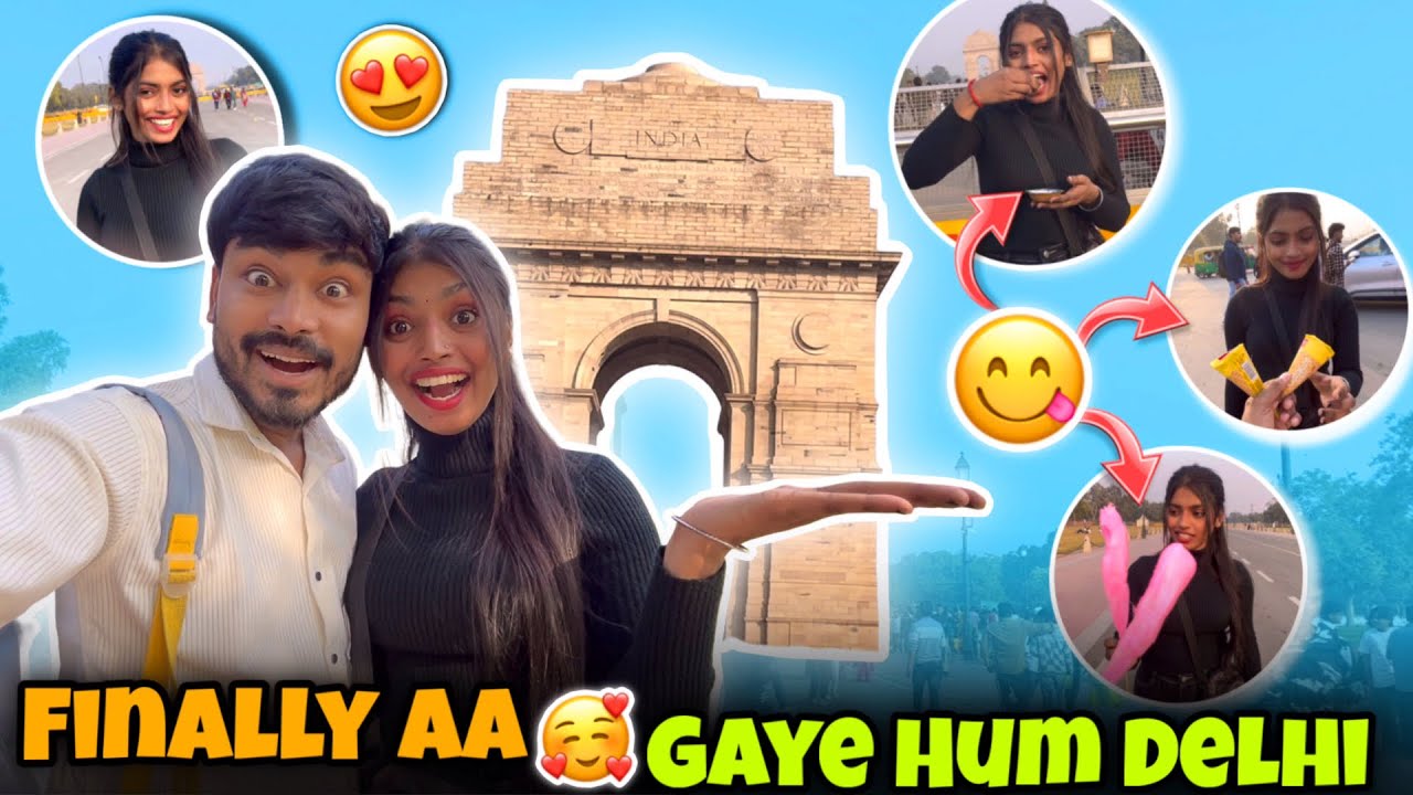Finally Hum Aa Gaye Delhi 😍💕|| काफ़ी टाइम बाद अन्नू के फेस पे आया स्माइल 🥹 @VishalDasVlogs006 