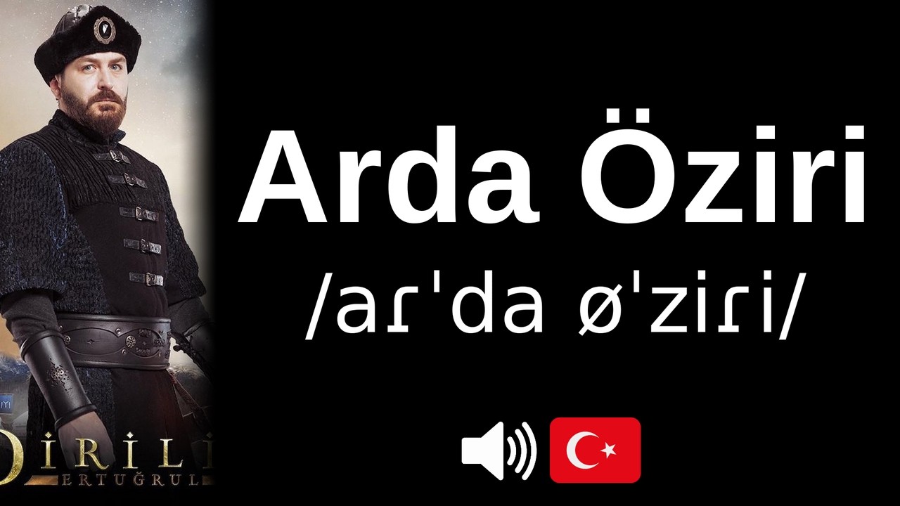 How to pronounce Arda Öziri (CORRECTLY!)