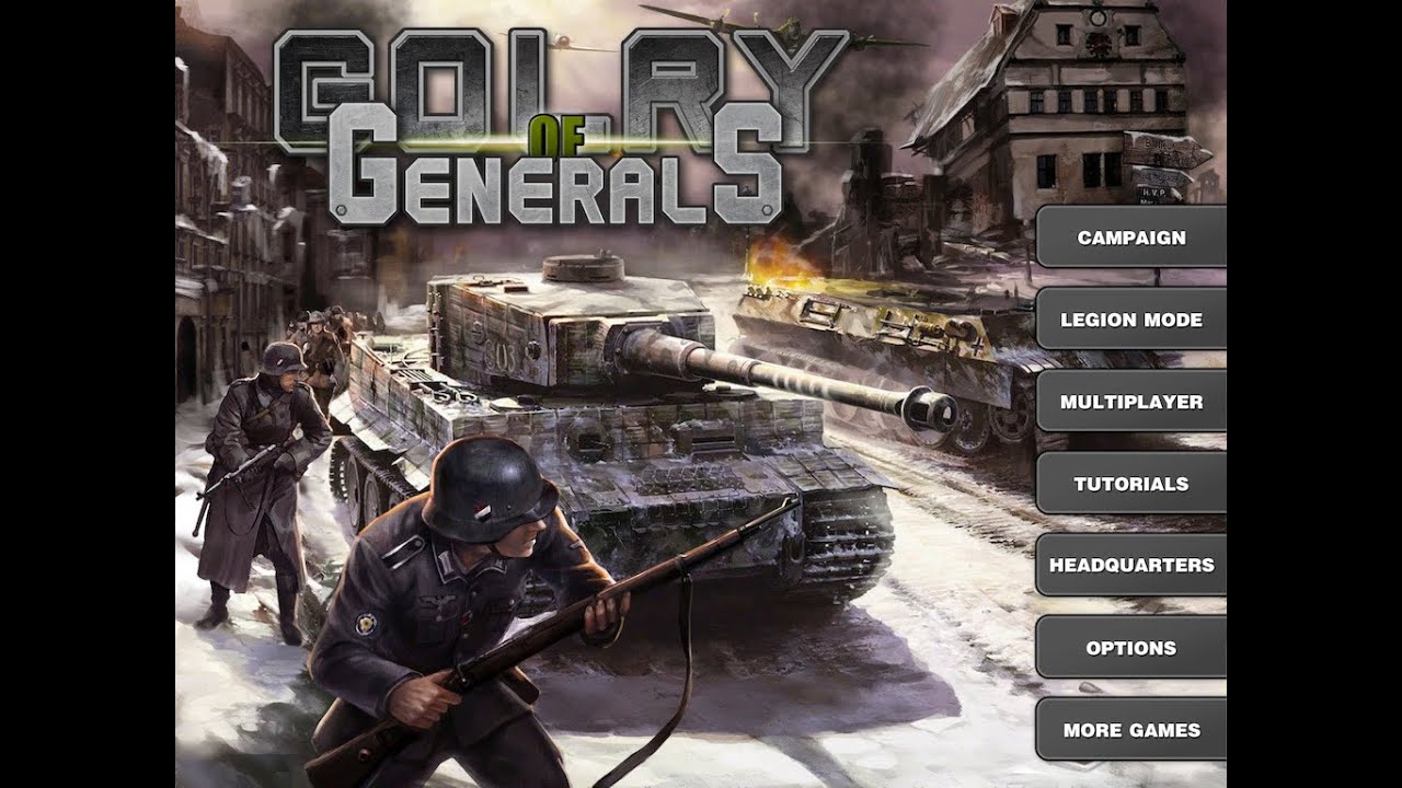 Glory of Generals walkthrough - North African (Allies): Operation Compass