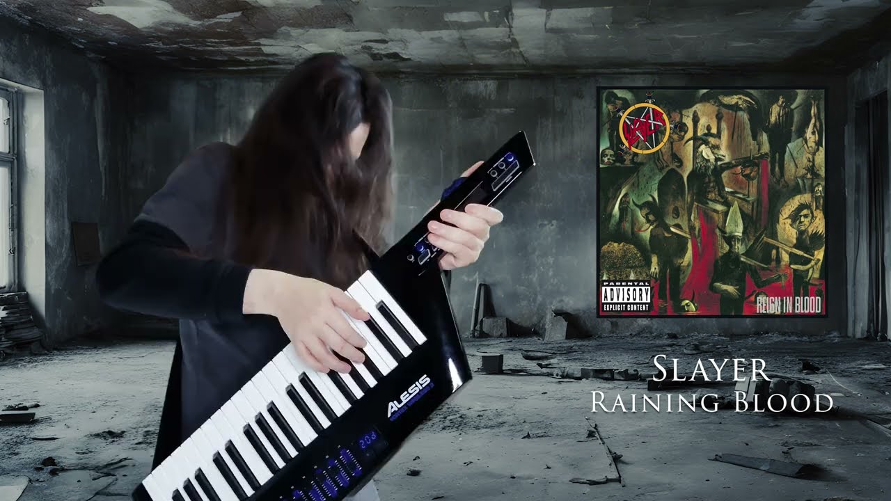 10 ICONIC METAL RIFFS... on a Keytar???