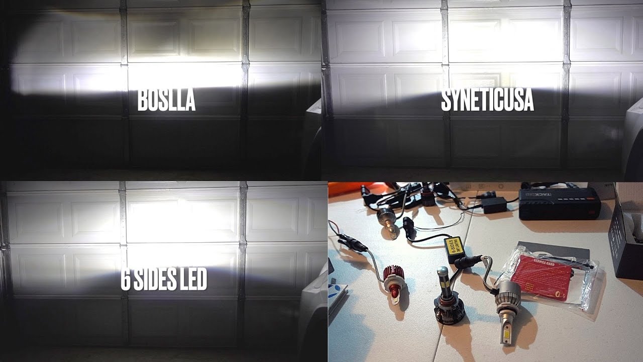 Testing New LED's Which One is Better? Boslla, Syneticusa or 6 Side LED