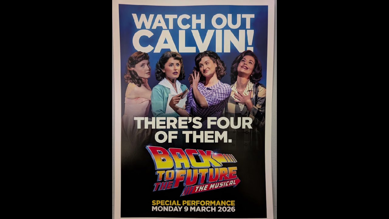 #backtothefuture #musical #special performance  4 Lorraine McFly, 3/9/26 #westend #bobgale