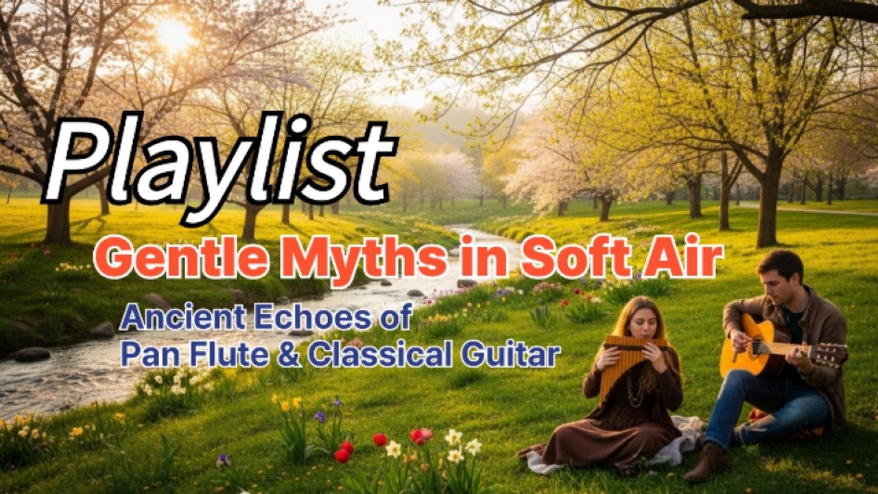 The Quietly Flowing Breath of Myth | Pan Flute & Classical Guitar for Meditation & Study #02