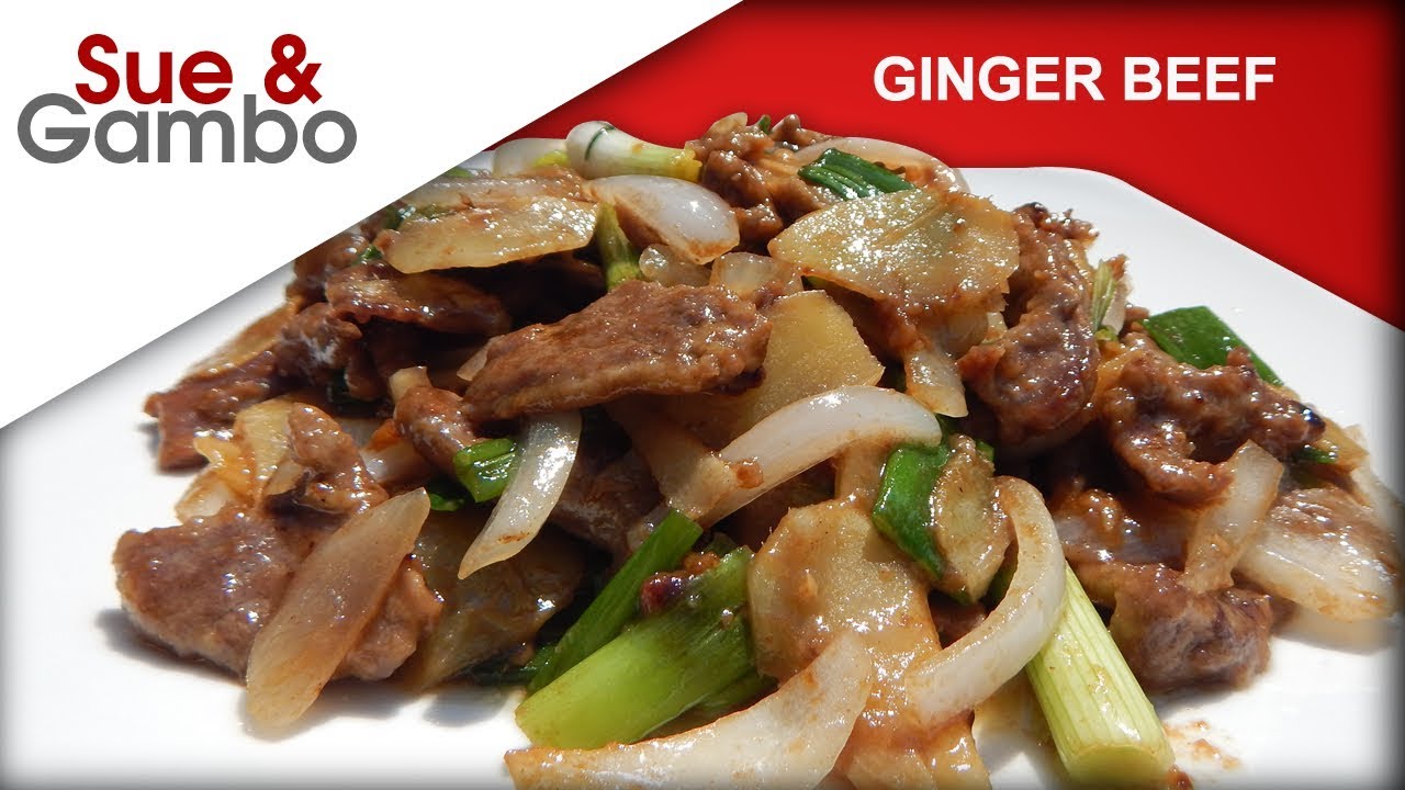 Ginger Beef Stir Fry
