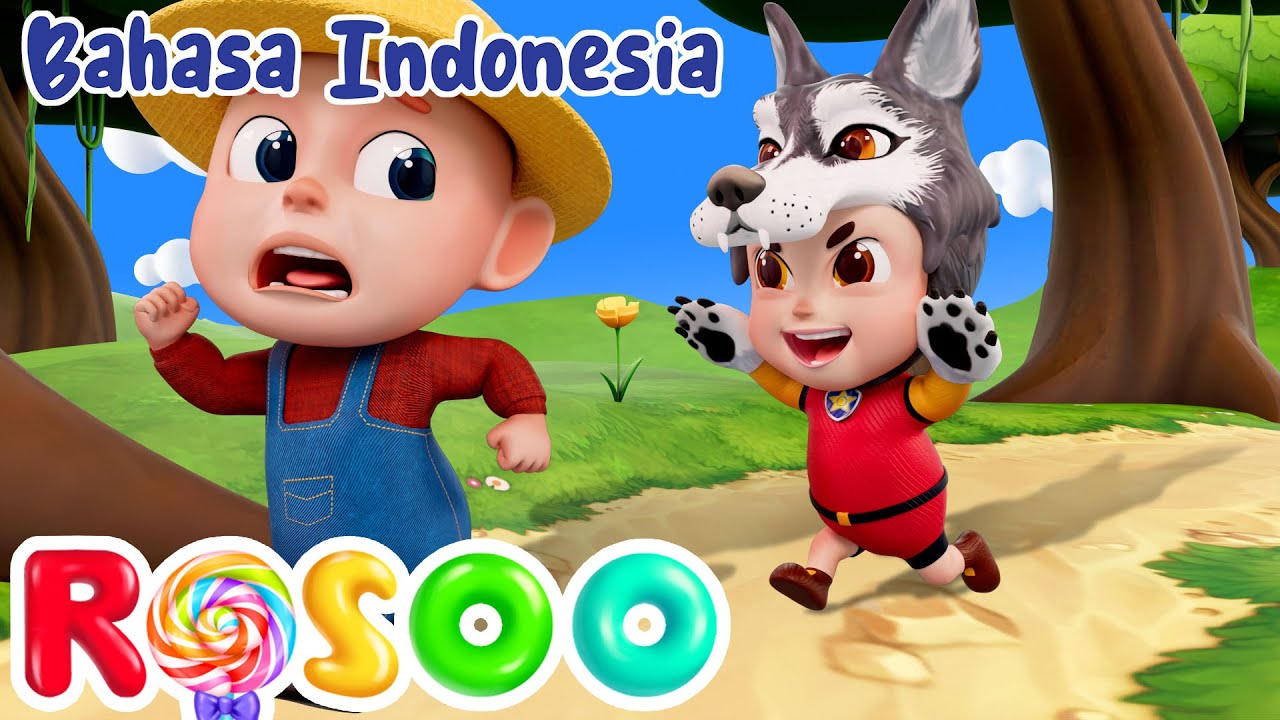Baa baa domba hitam – Serigala dan domba | Kebiasaan Baik bagi Anak-Anak | Rosoo Indonesia