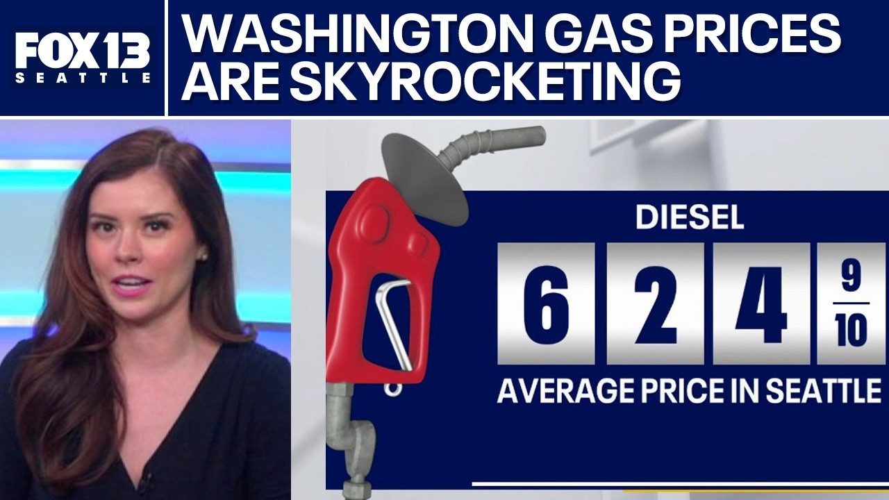 Gas prices pass $5 per gallon in WA: Price predictions for summer
