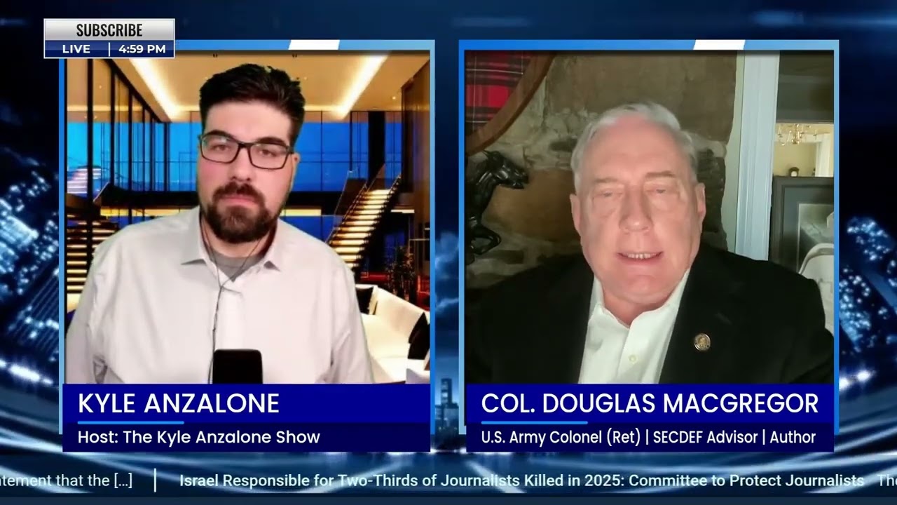 Col Douglas Macgregor:  He PREDICTED Ukraine - Now IRAN :  