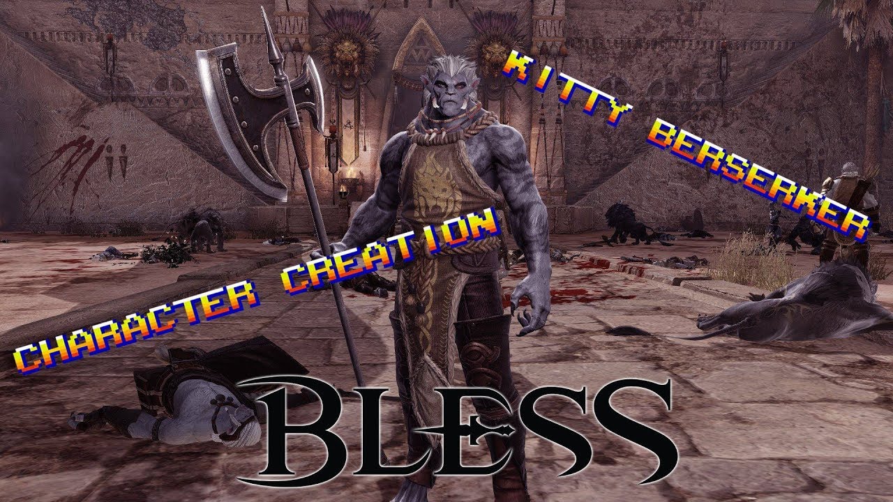Bless Online Rebuild! 1st Look! and Character Creation! (Korean Servers)