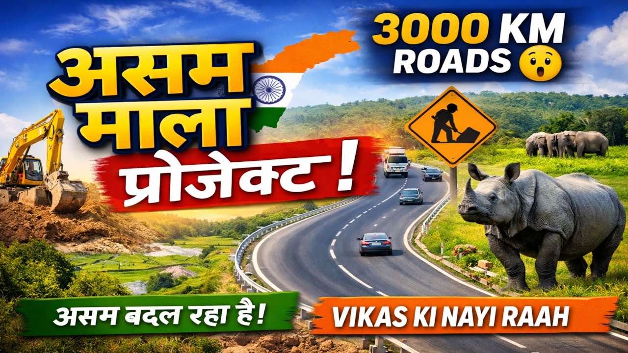 Assam mala Project | बेहतर सड़क जो गांव को नगर से जोड़े