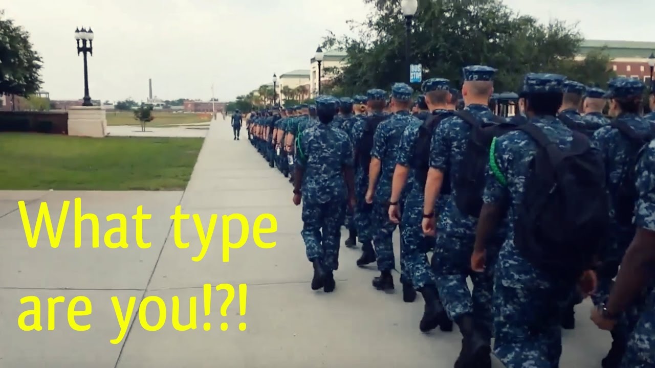 The 5 types of people joining the Navy