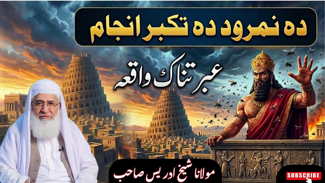 Da Namrood Takabur Anjaam | Namrood Sanga Halak Sho? | Sheikh Idrees Pashto Bayan | 2026