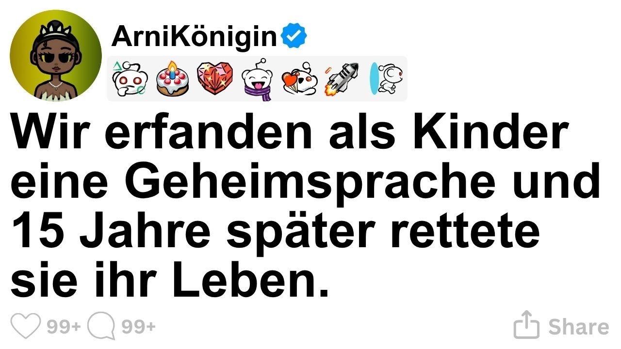 [GANZE STORY] Wir erfanden als Kinder eine Geheimsprache und 15 Jahre später rettete sie ihr Leben.
