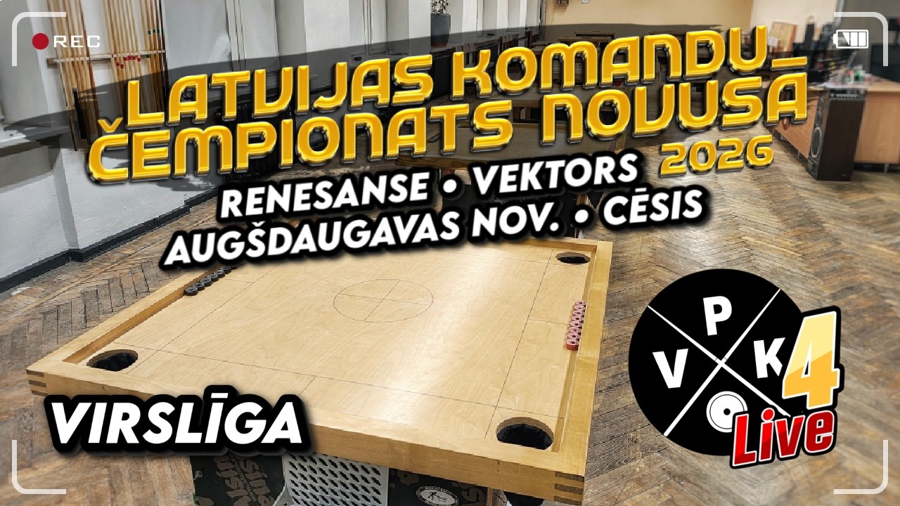 VpkNovuss Live #246-G8 • Latvijas Komandu Čempionāts Novusā 2026 • Virslīga • 5. Posms • 07.03.2026