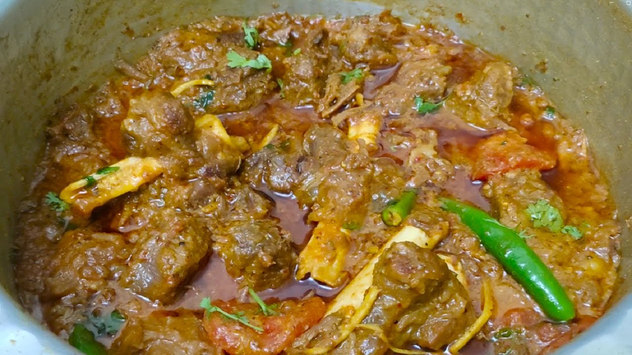 Mutton Karahi Restaurant Syle by Ashus Delicacies