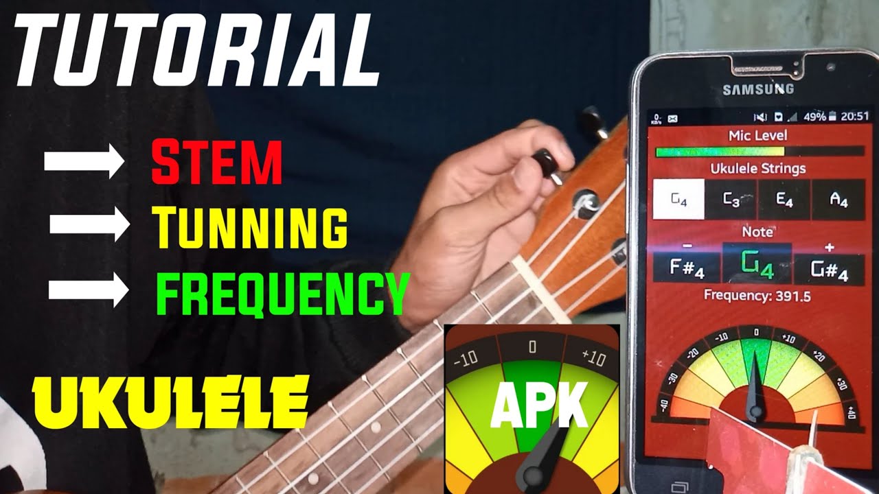 TUTORIAL STEM UKULELE SENAR 4 GCEA PEMULA | LENGKAP !