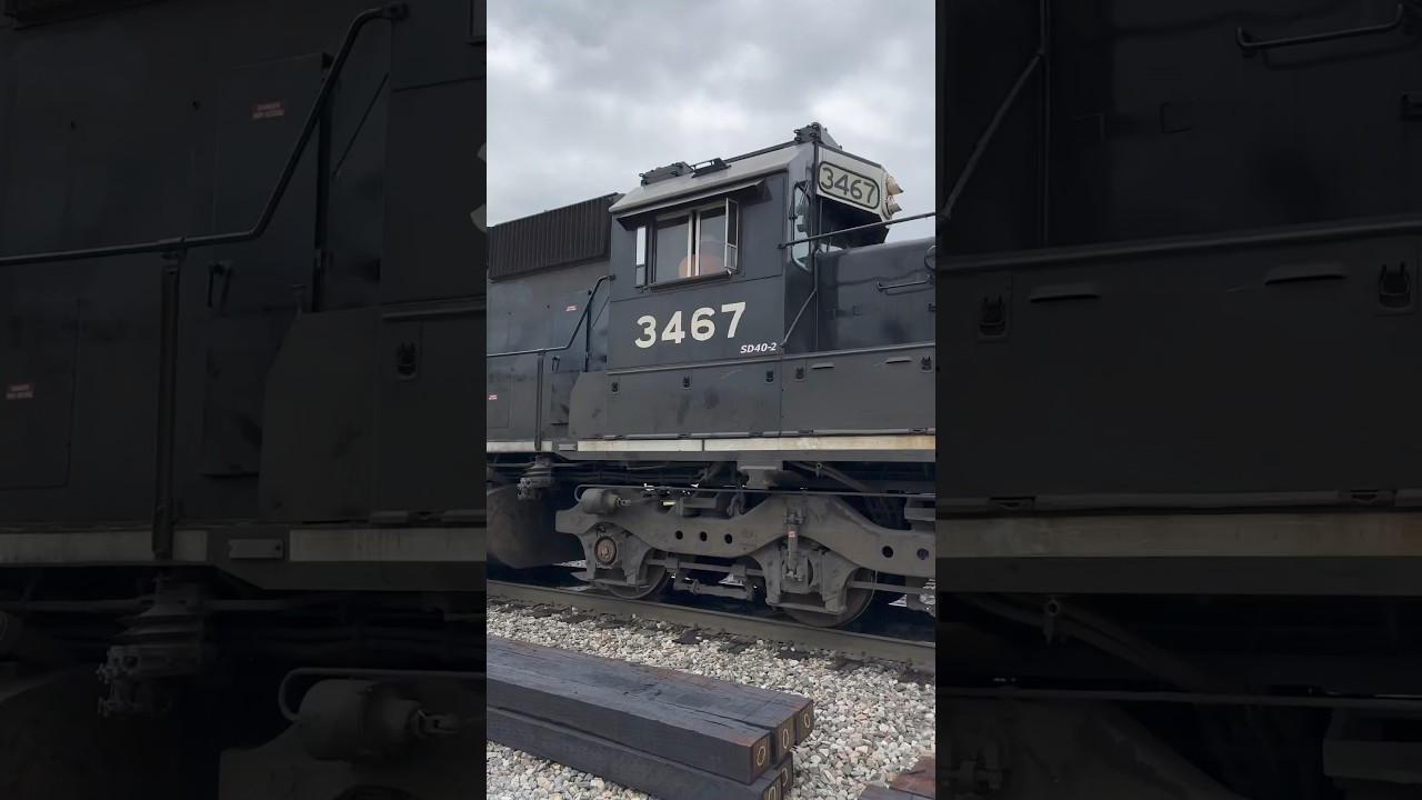 LOUD K5H on NS #3467 as it Powers V39 in the Radford Yard! #shorts