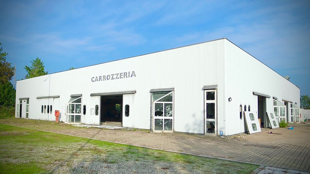 L’OFFICINA ABBANDONATA CON MACCHINARI DA MIGLIAIA DI EURO ALL’INTERNO! È ASSURDO