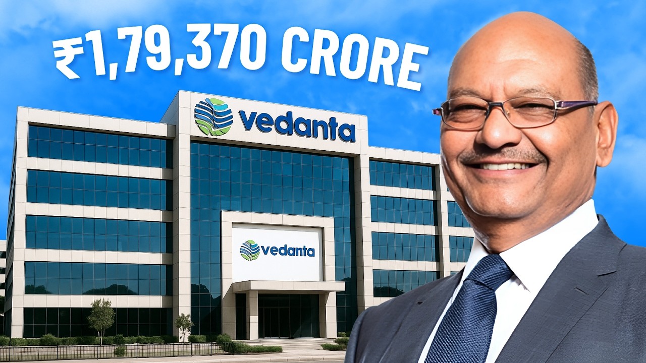 How He Built a ₹1,79,370 CRORE Empire? | Vedanta Business Case Study